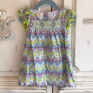 Route 66 chevron baby dress